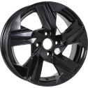 Диск литой KDW KD1520 15x6.0J/4x100 D54.1 ET46 Black_Painted