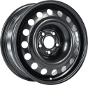 Диск штамп. Trebl X40958 17x6.5J/5x114.3 D54.1 ET45 Black
