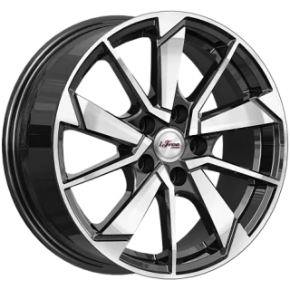 Диск литой iFree Зиплайн 16x6.5J/5x114.3 D66.1 ET46 блэк джек