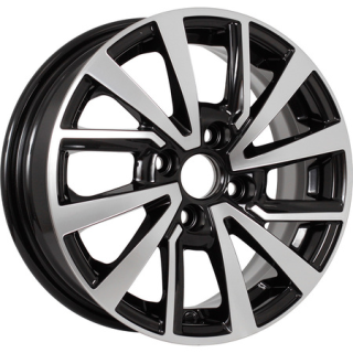Диск литой KDW KD1430 14x5.5J/4x100 D60.1 ET40 Matt_Black_Painted