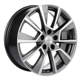 Диск литой Khomen Wheels KHW1802 (OMODA C5) 18x7.0J/5x108 D60.1 ET33 Gray-FP