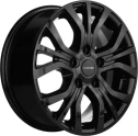 Диск литой Khomen Wheels KHW1608 (Chery Tiggo 3/Tiggo 3 Pro) 16x6.5J/5x108 D60.1 ET45 Black-FP для RENAULT Espace Grand IV