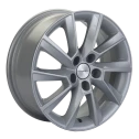 Диск литой Khomen Wheels KHW1507 (Polo) 15x6.0J/5x100 D57.1 ET40 F-Silver для VOLKSWAGEN Golf IV