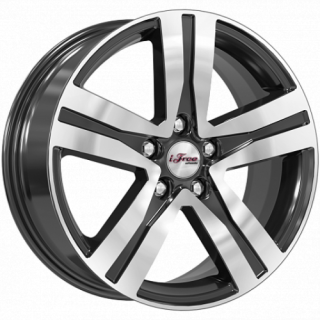 Диск литой iFree Rebel 17x7.0J/5x114.3 D66.1 ET45 блэк джек