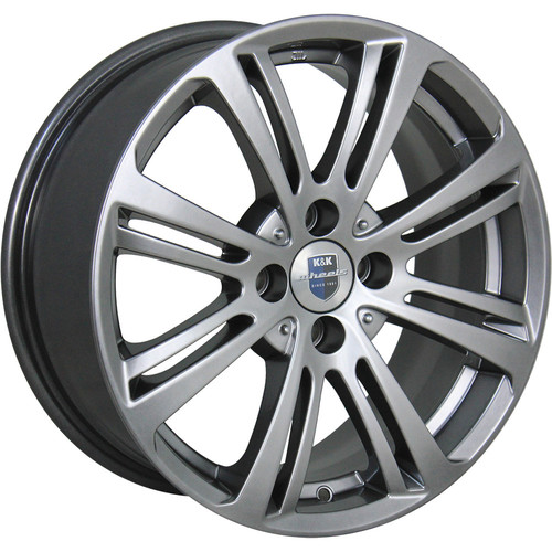 Диск литой КиК Беринг 14x5.5J/4x98 D58.5 ET35 ДАРК ПЛАТИНУМ