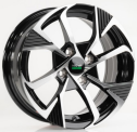 Диск литой Megami MGM-23 14x6.0J/4x100 D73.1 ET35 BKF