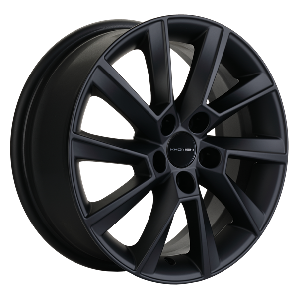 Диск литой Khomen Wheels Venti 1507 15x6.0J/5x100 D57.1 ET40 Black