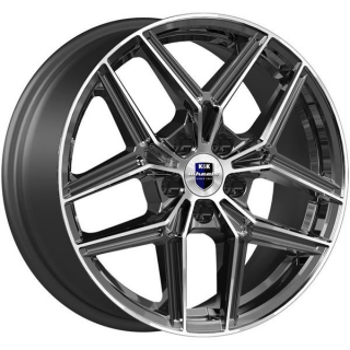 Диск литой КиК Юнион 17x7.0J/5x114.3 D66.1 ET40 алмаз черный