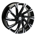 Диск литой Khomen Wheels 1901 19x7.5J/5x114.3 D66.6 ET40 Black-FP