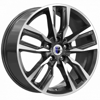 Диск литой КиК Борэй 18x8.0J/5x114.3 D66.1 ET40 алмаз чёрный