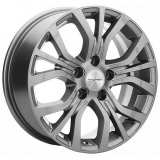 Диск литой Khomen Wheels KHW1608 (Kia) 16x6.5J/5x114.3 D67.1 ET41 Grey