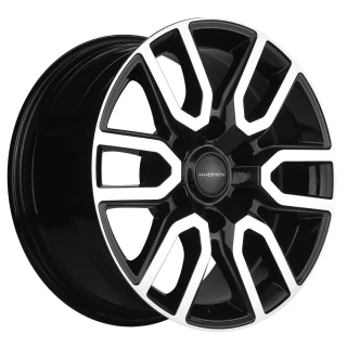 Диск литой Khomen Wheels KHW1723 (Haval H9) 17x8.0J/6x139.7 D75.1 ET42 Black-FP