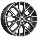 Диск литой КиК Лилиом-оригинал (КС891) 16x6.0J/4x100 D60.1 ET50 алмаз черный