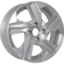 Диск литой KDW KD1520 15x6.0J/4x100 D54.1 ET46 Silver_Painted
