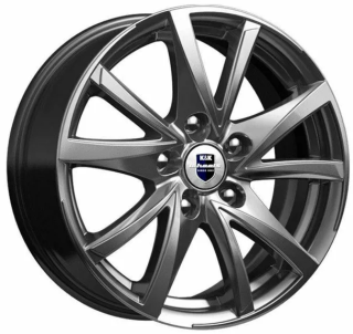 Диск литой КиК Игуана 17x7.0J/5x114.3 D67.1 ET48 ДАРК ПЛАТИНУМ