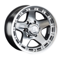 Диск литой LS Wheels 870 15x8.0J/6x139.7 D106.1 ET-10 BKF