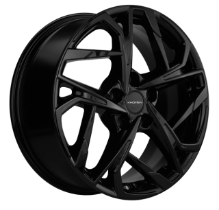 Диск литой Khomen Wheels 1716 17x7.0J/5x108 D54.1 ET40 Black
