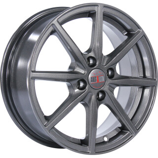 Диск литой Alcasta M63 15x6.0J/4x100 D54.1 ET46 Graphite