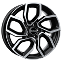 Диск литой MAK Apollo 18x7.5J/5x108 D65.1 ET45 Black mirror