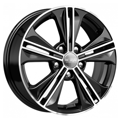 Диск литой КиК КС778 16x6.0J/5x114.3 D67.1 ET47 алмаз черный для VENUCIA D60 plus