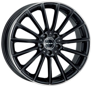 Диск литой MAK Komet 19x8.0J/5x112 D66.6 ET43 Gloss Black Mirror Ring