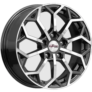 Диск литой iFree Спейс-Нидл 16x6.5J/5x105 D56.6 ET38 блэк джек