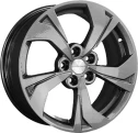 Диск литой Khomen Wheels KHW1724 (Exeed TXL) 17x7.0J/5x108 D65.1 ET36 F-Silver