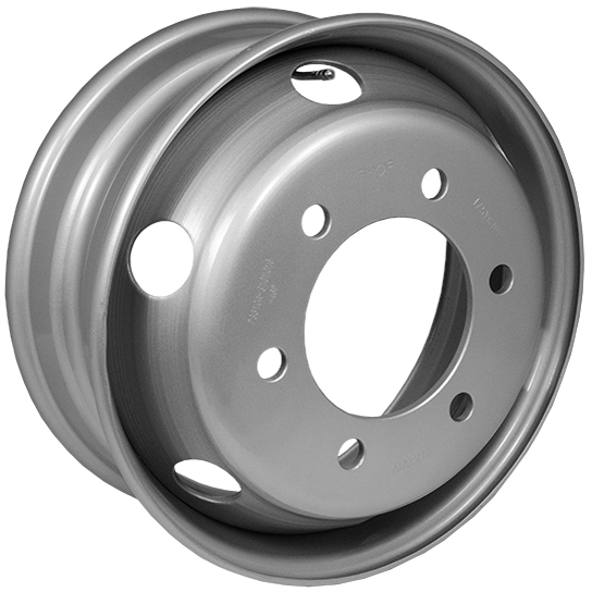 Диск штамп. Asterro M18 17.5x6.0J/6x245 D202 ET116 Sil