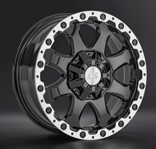 Диск литой LS Wheels LS1375 17x8.0J/6x139.7 D100.1 ET36 BKL
