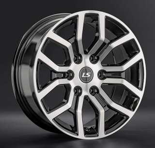 Диск литой LS Wheels LS1367 17x8.5J/6x139.7 D106.1 ET25 BKF