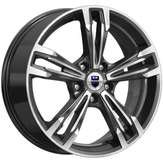 Диск литой КиК КС935 Каррера Лайт 18x7.0J/5x114.3 D60.1 ET35 алмаз черный