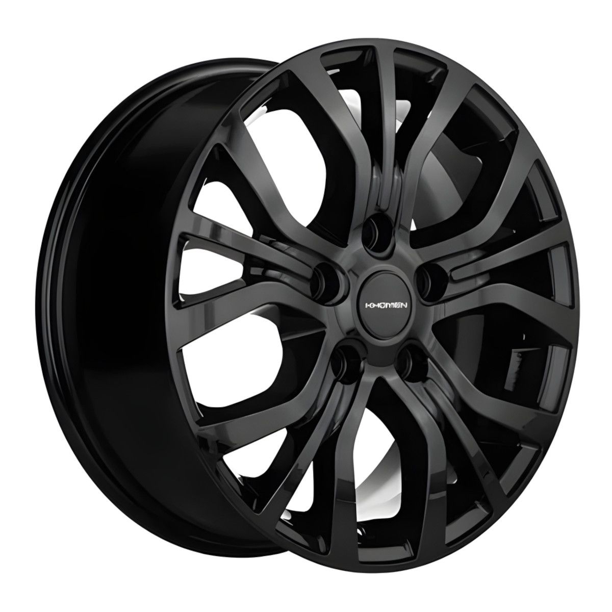 Диск литой Khomen Wheels KHW1608 (Multivan) 16x6.5J/5x120 D65.1 ET51 Black