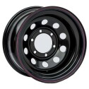 Диск штамп. Off-Road Wheels Toyota/Nissan 17x8.0J/6x139.7 D110 ET-10 Черный
