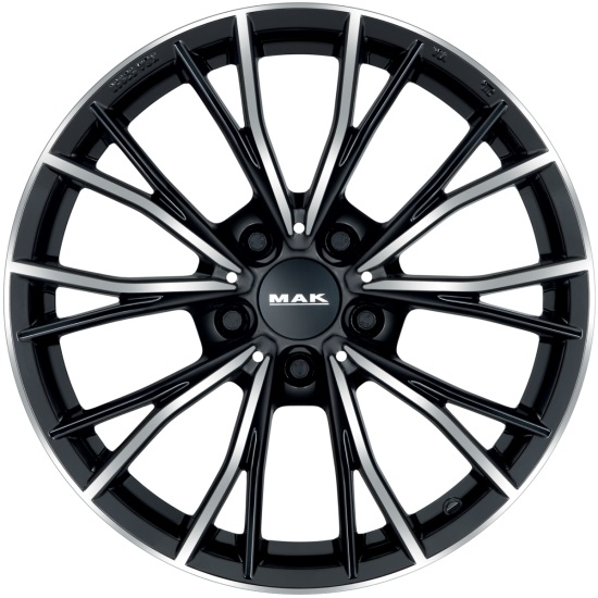 Диск литой MAK Mark 17x7.5J/5x112 D66.6 ET24 Black mirror