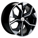 Диск литой Khomen Wheels KHW2006 20x8.5J/5x112 D66.6 ET20 Black-FP