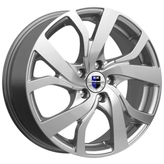 Диск литой КиК Палермо 15x6.0J/5x114.3 D67.1 ET39 дарк платинум