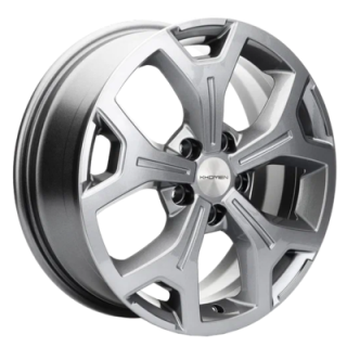 Диск литой Khomen Wheels KHW1710 (Haval F7/F7x) 17x6.5J/5x114.3 D64.1 ET40 Gray