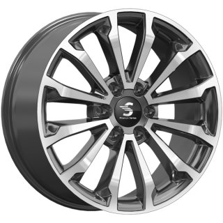 Диск литой Premium Series KP006 20x8.5J/6x139.7 D100.1 ET33 Diamond Black Gris