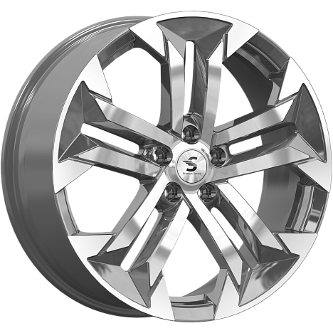 Диск литой Premium Series KP015 19x7.5J/5x108 D63.3 ET46 Diamond Gloss Graphite