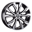 Диск литой Khomen Wheels 1504 15x6.0J/5x100 D57.1 ET38 F-Silver