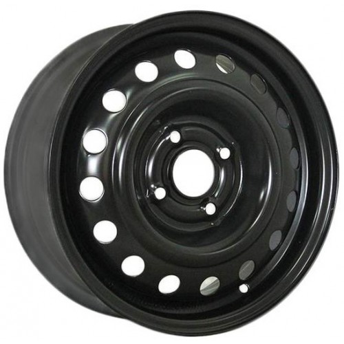 Диск штамп. TREBL R-1676 16x6.5J/4x100 D60.1 ET37 Black для CHEVROLET Lanos