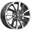 Диск литой КиК КС899 15x6.0J/4x98 D58.6 ET33 алмаз черный