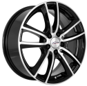 Диск литой X'trike X-116 16x6.5J/5x114.3 D67.1 ETET45 BK/FP