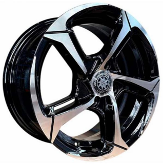 Диск литой VIVE V-05 17x7.5J/5x114.3 D67.1 ET40 Gloss Black Machine Face