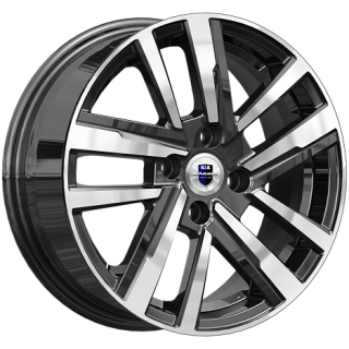 Диск литой КиК Хант 15x6.0J/4x98 D58.6 ET33 алмаз черный