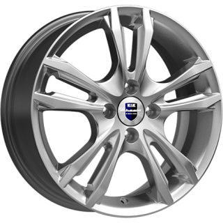 Диск литой КиК Samara (КС866) 16x6.0J/4x114.3 D67.1 ET40 дарк платинум