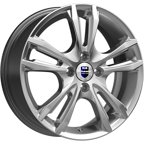 Диск литой КиК Samara (КС866) 16x6.0J/4x114.3 D67.1 ET40 дарк платинум