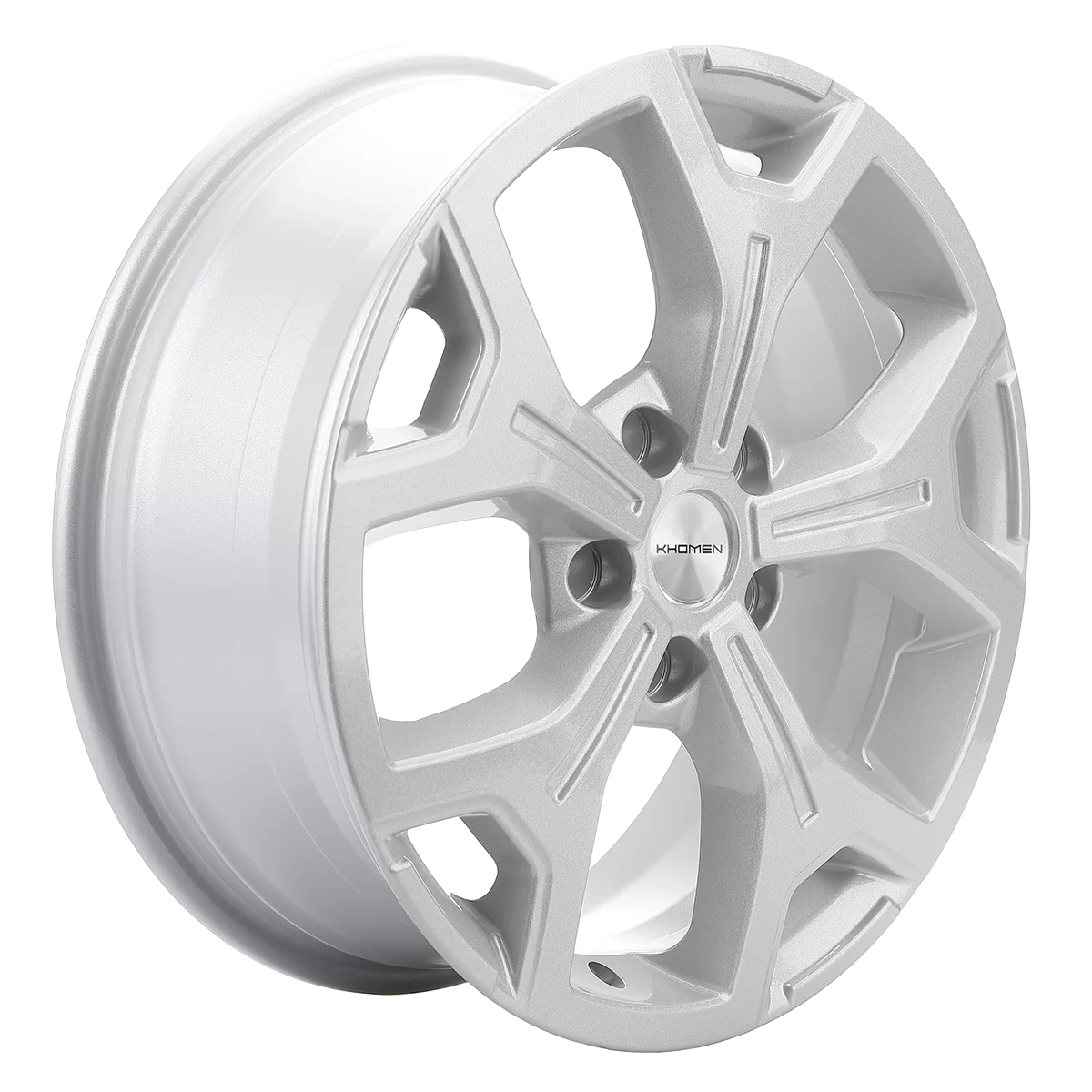 Диск литой Khomen Wheels KHW1710 (Chery tigo 7pro) 17x6.5J/5x110 D60.1 ET33 F-Silver