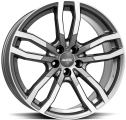 Диск литой Alutec DriveX 21x9.5J/5x112 D66.5 ET53 Metal Grey Front Polished