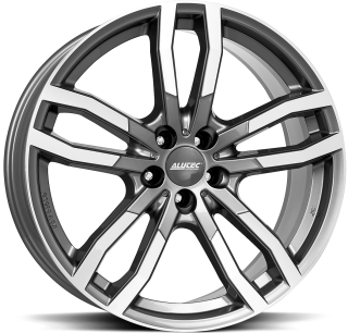 Диск литой Alutec DriveX 21x9.5J/5x112 D66.5 ET53 Metal Grey Front Polished